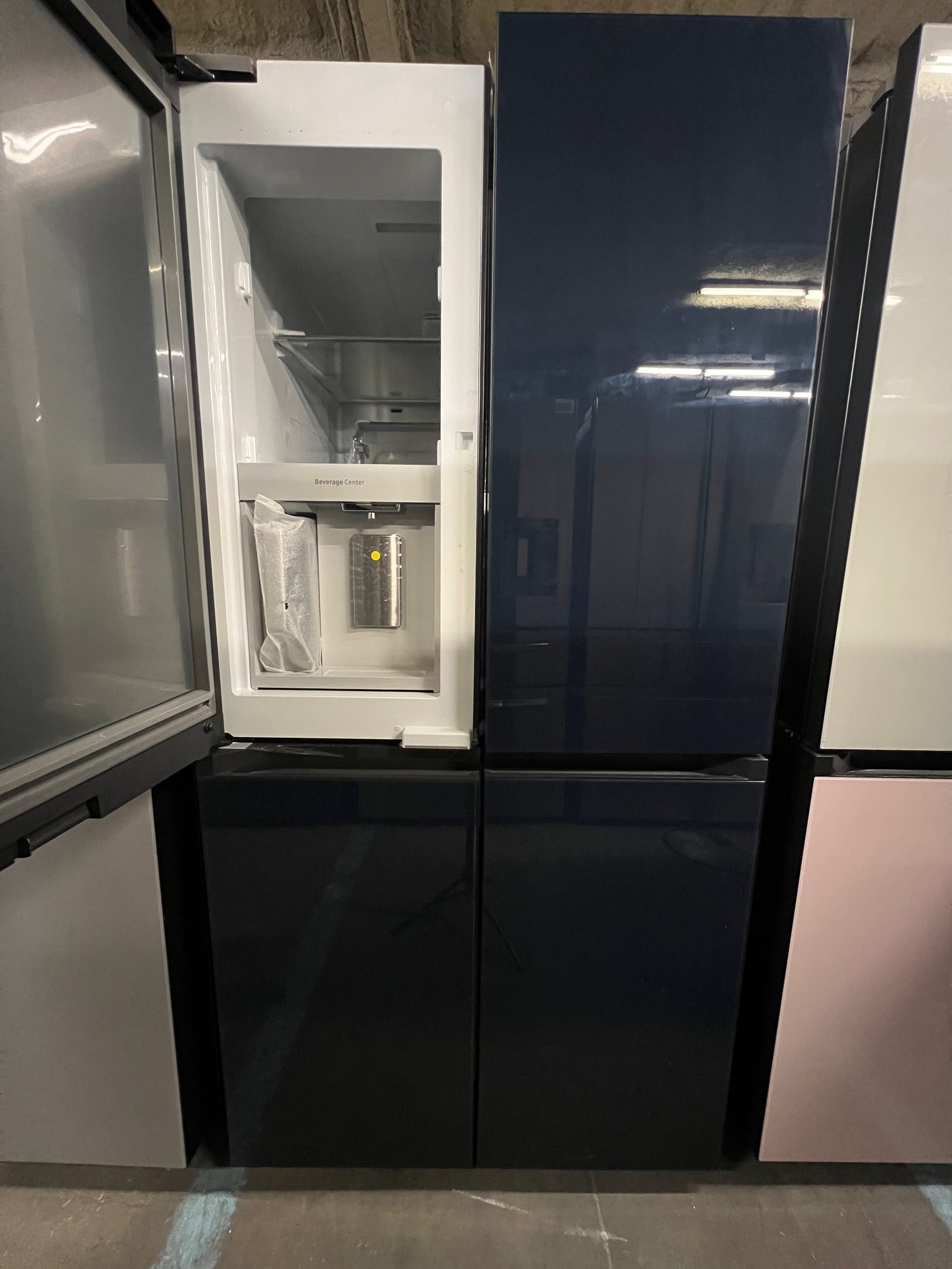 Samsung Bespoke 29 cu. ft. 4 - Door Blue